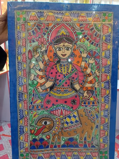 Goddess Durga Painting